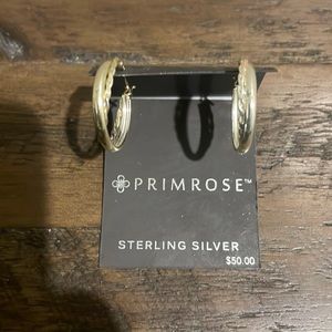 Womens sterling silver earrings